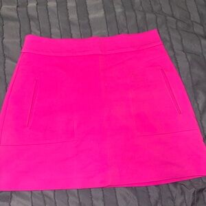 Zara Hot Pink Mini Skirt